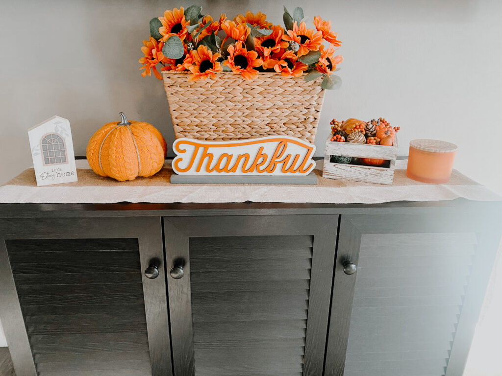 pumpkin decor 